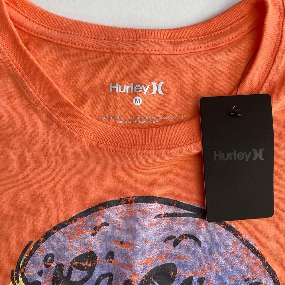 Hurley | NWT Women’s Floral Graphic Tee - Picture 4 of 5